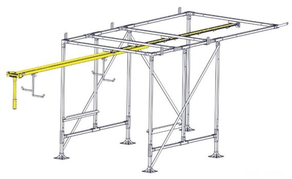 Sliding Ceiling Rail for WSS460