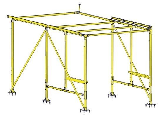 WS Framework for 2015-2020 Chevrolet Express 155 WB, Standard Roof