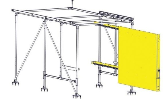 Right Sliding Wall Only for WSS460