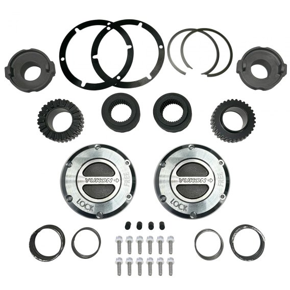 YHC70011 Locking Hub Kit For Ford Superduty - Gear & Axle D60SD 35 Spline Hardcore Locking Hub Se...
