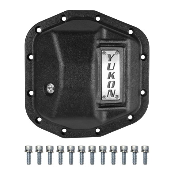 Hardcore Front Nodular Iron Cover For Jeep Wrangler JL Dana 44 Front JL D44 Front (M210) Nodular ...