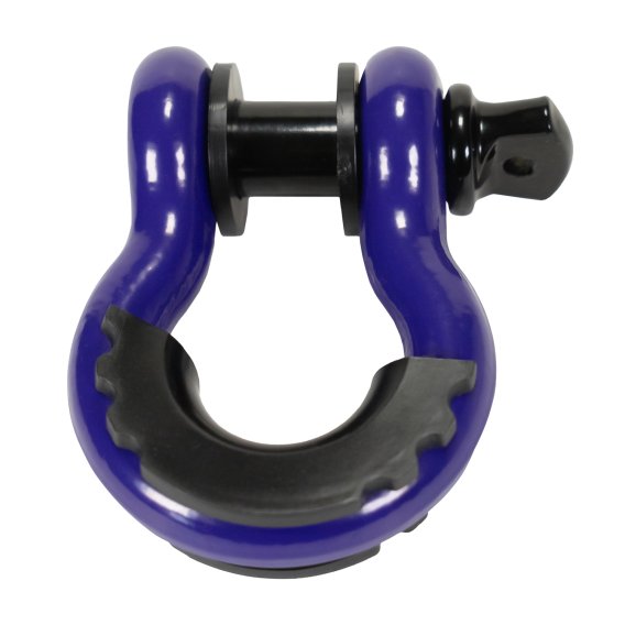 D-Ring Shackle 3/4 Inch Diameter 9 500 Lb Rating Recovery Gear 3/4 Inch D-Ring Shackle W/ Pin Bla...