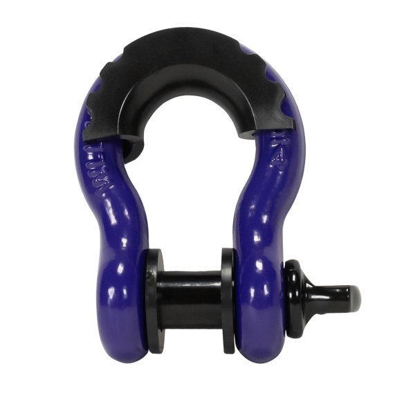 D-Ring Shackle 3/4 Inch Diameter 9 500 Lb Rating Recovery Gear 3/4 Inch D-Ring Shackle W/ Pin Bla...