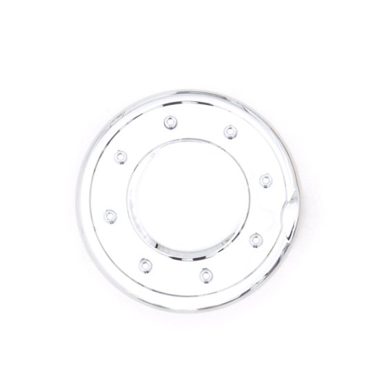 Auto Ventshade 688772 Chrome Fuel Door Cover for 1997-2003 Ford F-150, 1999-2010 F-250 to F-550, ...