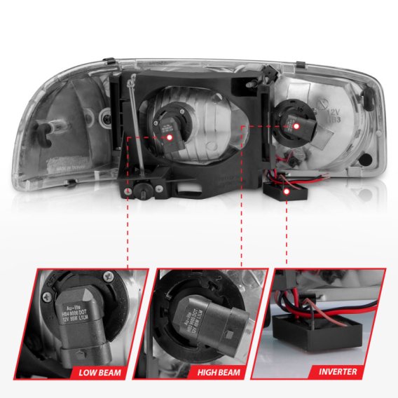 ANZ Crystal Headlights