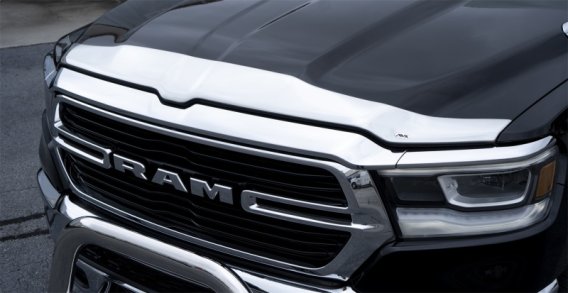 Auto Ventshade 622163 Aeroskin Flush Mount Chrome Hood Protector for 2019-2022 Ram 1500; Will not...