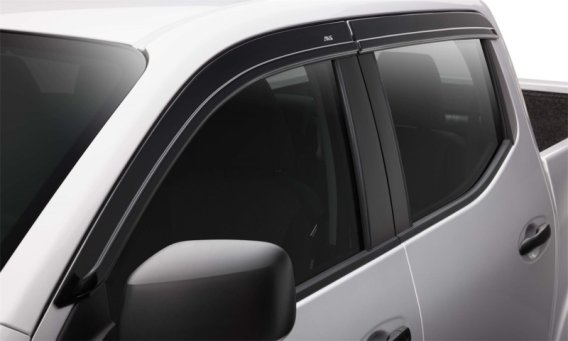 Auto Ventshade 894112 Low Profile Dark Smoke Ventvisor Side Window Deflector, 4-Piece Set for 22-...