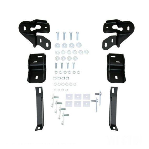 WES Nerf Bars - Platinum 4