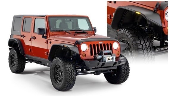 BUS Jeep Flat Style Flares