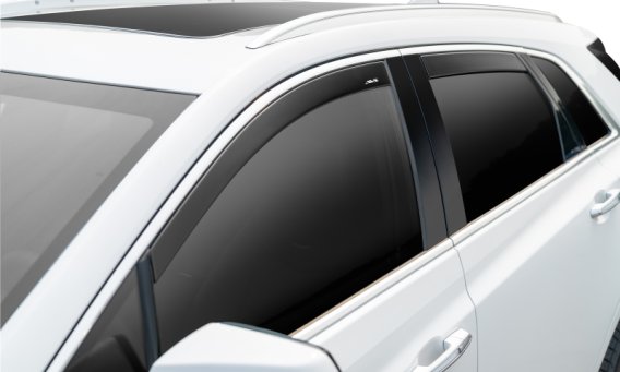 Auto Ventshade 894102 Low Profile Dark Smoke Ventvisor Side Window Deflector, 4-Piece Set for 201...