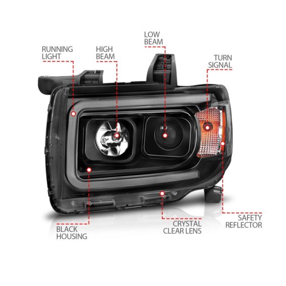 ANZ LED/Projector Headlights