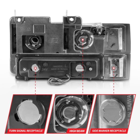 ANZ Crystal Headlights