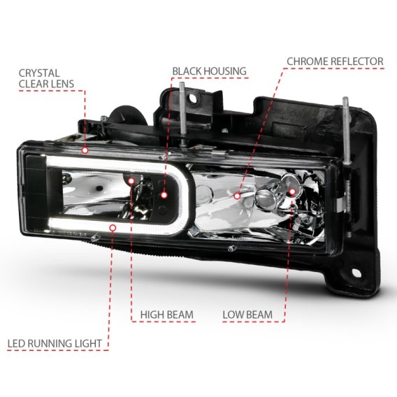 ANZ Crystal Headlights