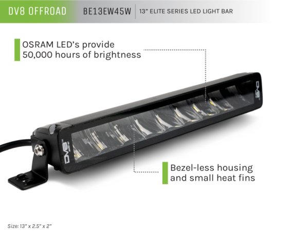 DVE LED Light Bars & Cubes