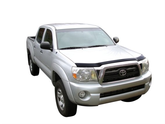 Auto Ventshade 322034 Aeroskin Flush Mount Dark Smoke Hood Protector for 2005-2011 Toyota Tacoma
