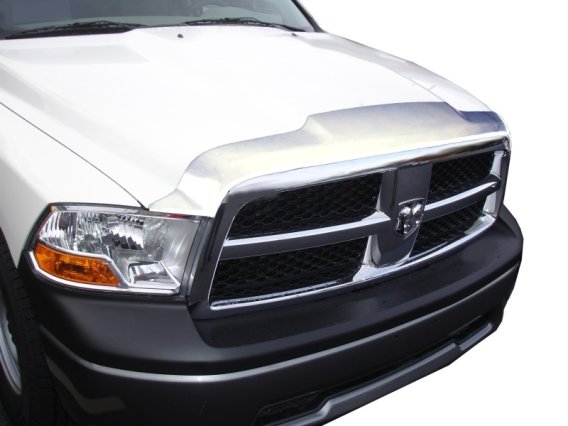 Auto Ventshade 622010 Aeroskin Flush Mount Chrome Hood Protector for 2002-2008 Dodge Ram 1500, 20...