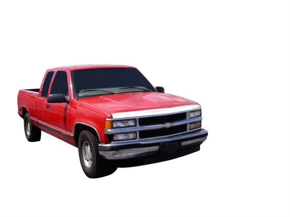 Auto Ventshade 622014 Aeroskin Flush Mount Chrome Hood Protector for 1988-1999 Chevrolet/GMC C150...