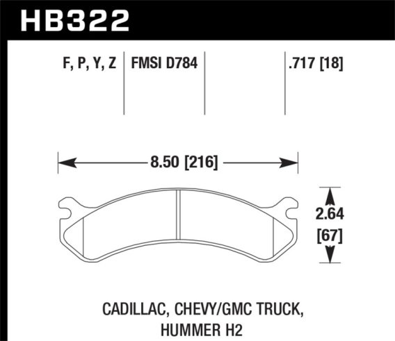 HAWK LTS Brake Pads