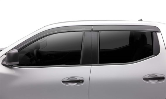 Auto Ventshade 894112 Low Profile Dark Smoke Ventvisor Side Window Deflector, 4-Piece Set for 22-...