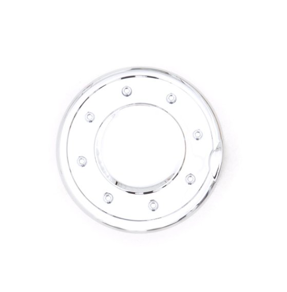 Auto Ventshade 688772 Chrome Fuel Door Cover for 1997-2003 Ford F-150, 1999-2010 F-250 to F-550, ...