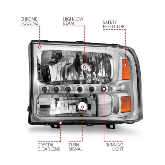 ANZ Crystal Headlights