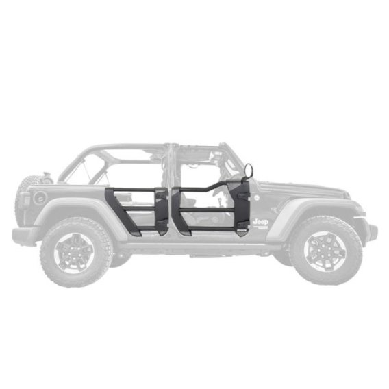 Go Rhino 572502 - Trailline Tube Door Rear - Textured Black