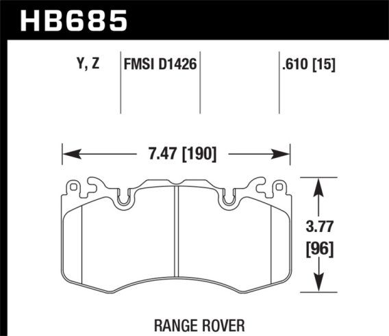 HAWK Ceramic Brake Pad Sets