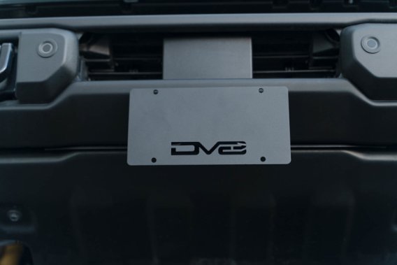 DVE License Plate Relocation