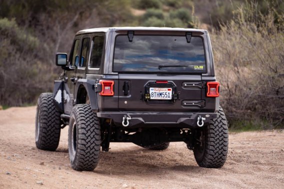 DV8 Spare Tire Delete Kit