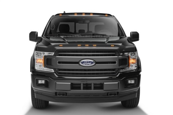 Auto Ventshade 698096 Aerocab Marker Light, Black, fits 15-22 Ford F-150