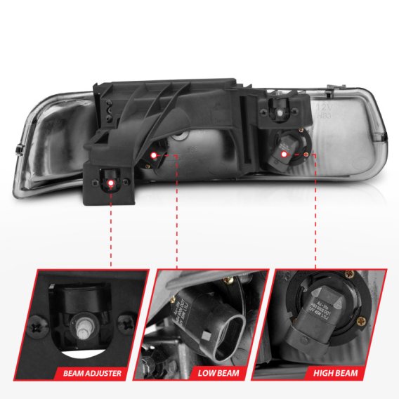 ANZ Crystal Headlights