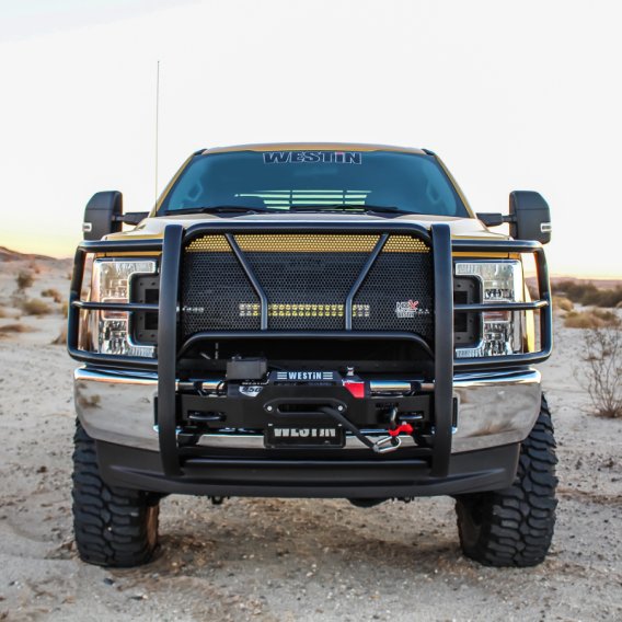 WES HDX Winch Grille Guards