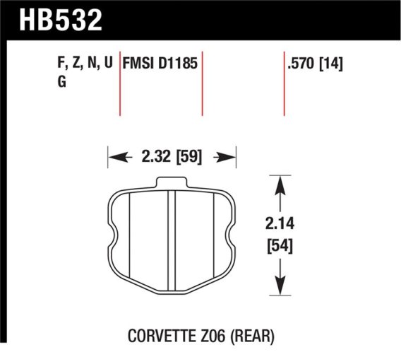 HAWK Ceramic Brake Pad Sets