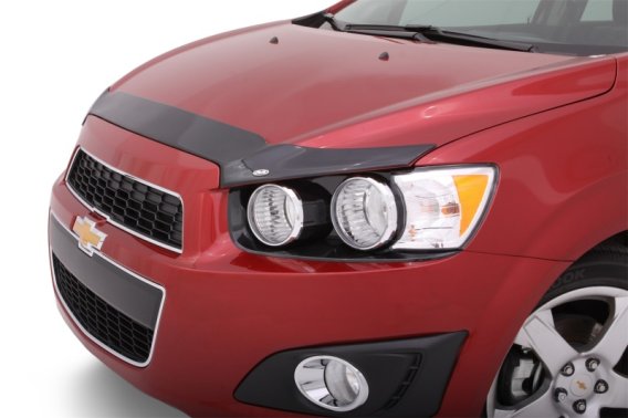 Auto Ventshade 322057 Aeroskin Flush Mount Dark Smoke Hood Protector for 2012-2016 Chevrolet Soni...