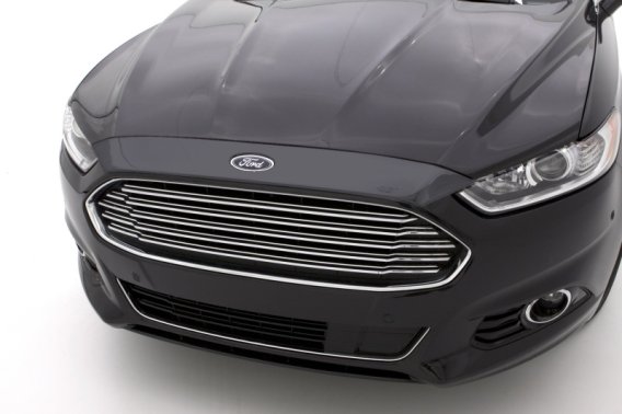Auto Ventshade 320043 Aeroskin Flush Mount Dark Smoke Hood Protector for 2013-2016 Ford Fusion