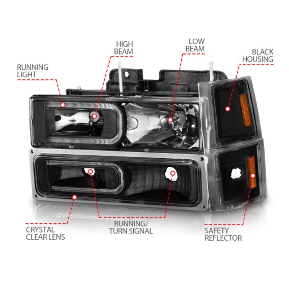 ANZ Crystal Headlights