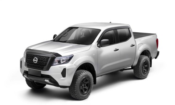 Auto Ventshade 322195 Aeroskin Flush Mount Dark Smoke Hood Protector for 22 Nissan Frontier