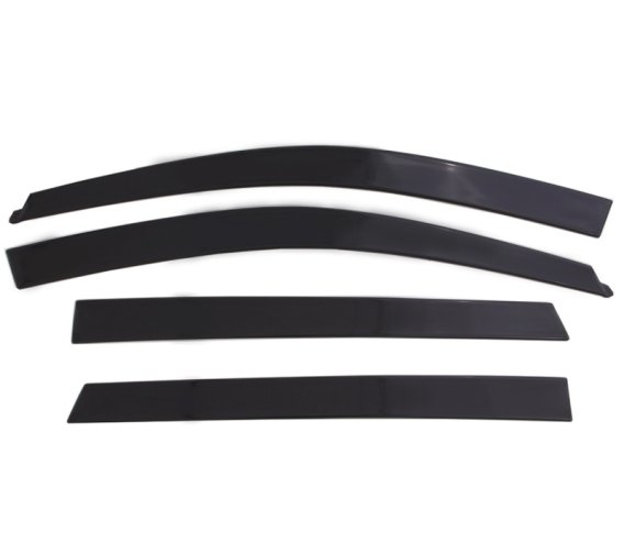 Auto Ventshade 894088 Low Profile Dark Smoke Ventvisor Side Window Deflector, 4-Piece Set for 21-...