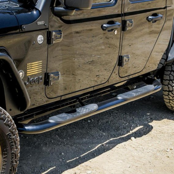 WES Nerf Bars - Platinum 4
