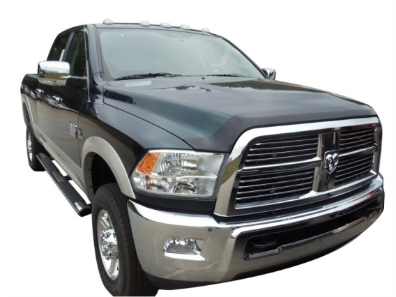 Auto Ventshade 322051 Aeroskin Flush Mount Dark Smoke Hood Protector for 2010-2018 Dodge Ram 2500...