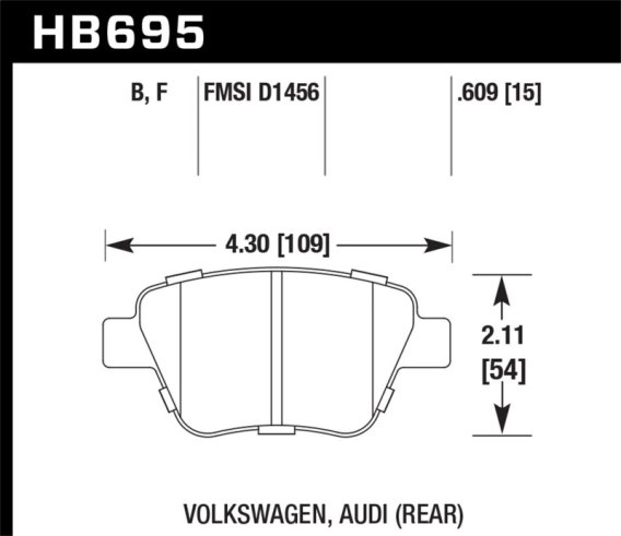 HAWK HPS 5.0 Brake Pad Sets