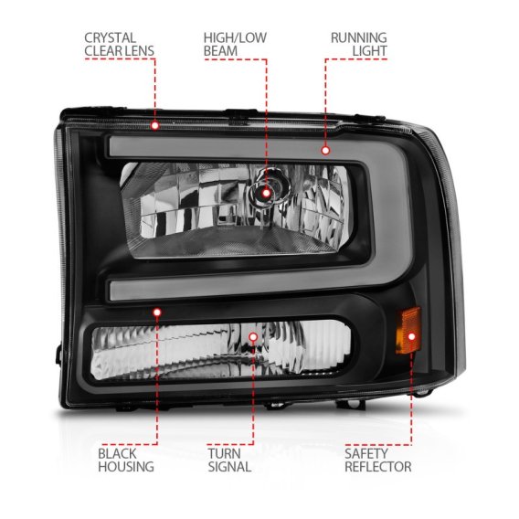 ANZ Crystal Headlights