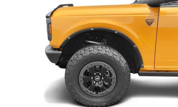 Bushwacker 14127 Trail Armor Delete Kit for Trail Armor Fender Delete Kit for 21-23 Ford Bronco 2...