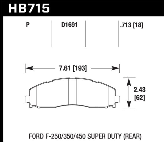 HAWK LTS Brake Pads