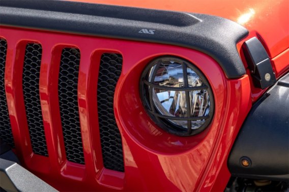 Auto Ventshade 322156 Aeroskin Flush Mount Dark Smoke Hood Protector for 2020-2022 Jeep Gladiator...
