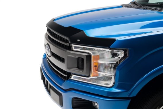 Auto Ventshade 322096 Aeroskin Flush Mount Dark Smoke Hood Protector for 2015-2020 Ford F-150