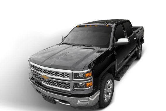 Auto Ventshade 698123 AerocabÃ¢Â„Â¢ Marker Light, Black, fits 14-18 Chevrolet Silverado/GMC Sierr...