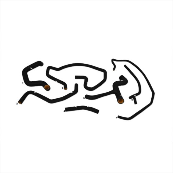 MM Silicone Hose - Radiator