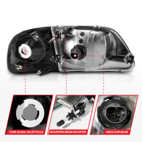 ANZ Crystal Headlights