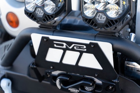 DVE License Plate Relocation